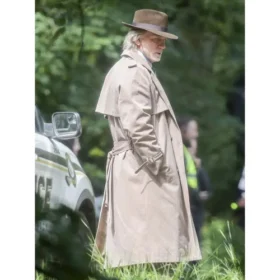 Daniel Craig Wake Up Dead Man 2025 Beige Coat