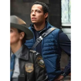 Daryl McCormack Wake Up Dead Man Puffer Vest