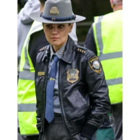 Mila Kunis Wake Up Dead Man Leather Jacket