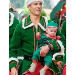 Andrew Walker Green Christmas Jacket