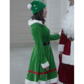 Christmas on Duty 2025 Janel Parrish Green Elf Costume