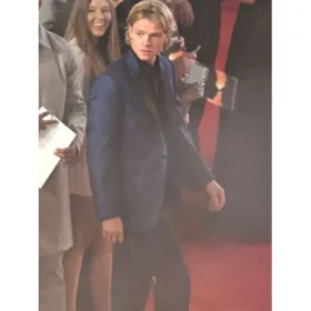 Tom Rhys Harries Clay face Blue Blazer