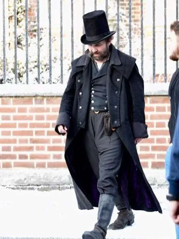 A Christmas Carol Tom Hardy Cotton Black Coat