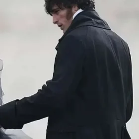 Wuthering Heights Jacob Elordi Wool Black Coat