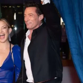 Hugh Jackman Song Sung Blue 2025 Black Jacket