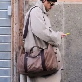 Harry Styles 2025 Beige Trench Coat