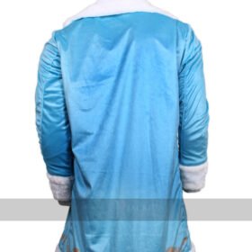 Handmade Blue Santa Christmas Velvet Coat