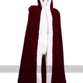 Handmade Christmas Red Velvet Cape