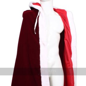 Handmade Christmas Red Velvet Cape