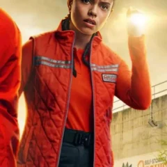 Georgina Campbell Cold Storage 2026 Orange Vest