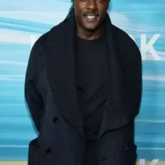 NYC 2026 Idris Elba Wool Coat