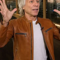 Jon Bon Jovi The Today Show 2025 Brown Jacket