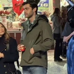 Matthew Daddario A Bills Love Story 2025 Green Hooded Jacket