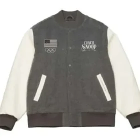 Olympic 2026 Team USA Coach Snoop Varsity Jacket