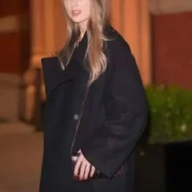 Taylor Swift NYC 2025 Black Winter Coat