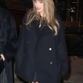 Taylor Swift NYC 2025 Black Winter Coat