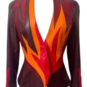 Happy New Year 2026 Dua Lipa Leather Blazer