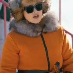 Anna Lambe North Of North 2025 Fur Collar Coat