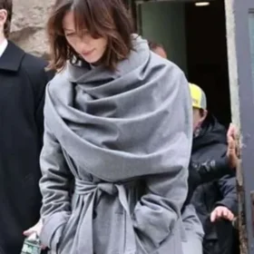 Rebecca Hall The Beauty 2026 Grey Coat