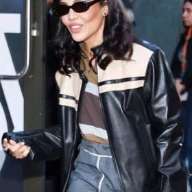 Tessa Thompson NYC 2025 Leather Jacket