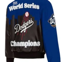 LA Dodgers Champions 2025 Leather Jacket