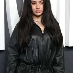 The Moment 2026 Charli XCX Leather Jacket