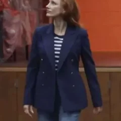 Jessica Chastain Dreams 2026 Blue Blazer