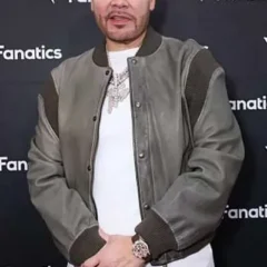 Super Bowl 2026 Fat Joe Leather Jacket
