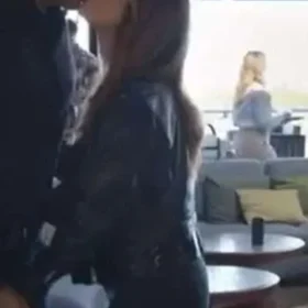 Stephanie Panozzo Home and Away Black Leather Jacket