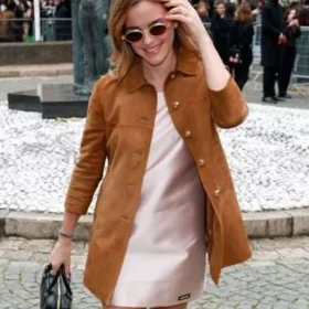 Spring Summer 2026 PWF Emma Watson Brown Coat