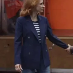 Jessica Chastain Dreams 2026 Blue Blazer