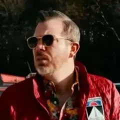 Edward Bolian Speed Faster Red Jacket