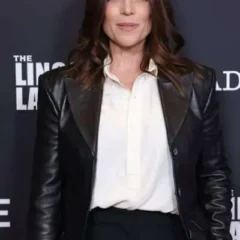 The Lincoln Lawyer 2026 Neve Campbell Leather Blazer