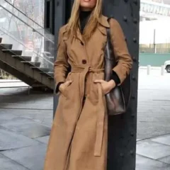 New York City 2026 Olivia Ponton Brown Coat