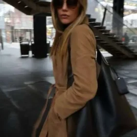 New York City 2026 Olivia Ponton Brown Coat