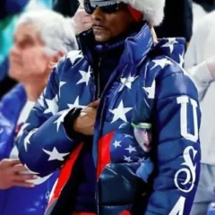 Winter Olympics 2026 Snoop Dogg Speed Puffer Jacket