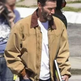 Keanu Reeves Outcome 2026 Brown Cotton Jacket