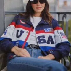 Kendall Jenner 2024 Olympics Team USA Jacket