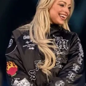 Liv Morgan Royal Rumble 2026 Bomber Jacket