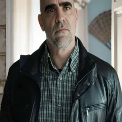 Salvador 2026 Luis Tosar Leather Jacket