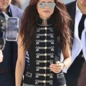 Summer 2026 Fashion Show Paris Jenna Ortega Black Vest