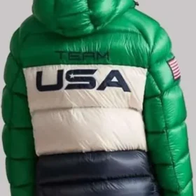Olympics 2026 Team USA Closing Ceremony Puffer Jacket