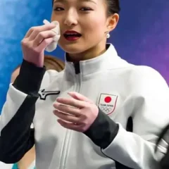 Winter Olympics 2026 Kaori Sakamoto Jacket