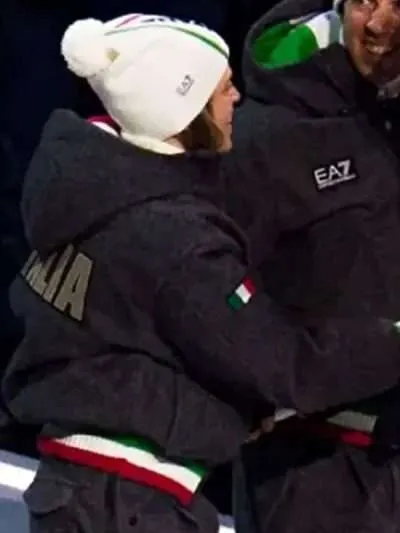 Winter Olympics 2026 Team Italy EA7 Jacket