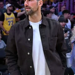 LA 2026 Novak Djokovic Black Jacket
