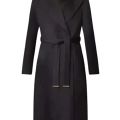 NYC 2026 Taylor Swift Shearling Collar Wool Coat