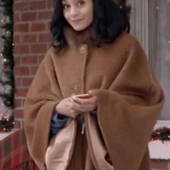 Vanessa Hudgens The Knight Before Christmas Wool Coat