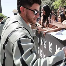 Nick Jonas Power Ballad Movie Premiere Leather Jacket