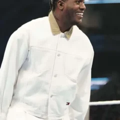 Lil Yachty SmackDown 2026 White Jacket