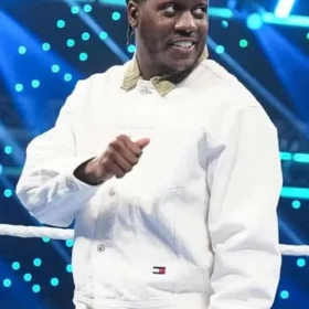 Lil Yachty SmackDown 2026 White Jacket